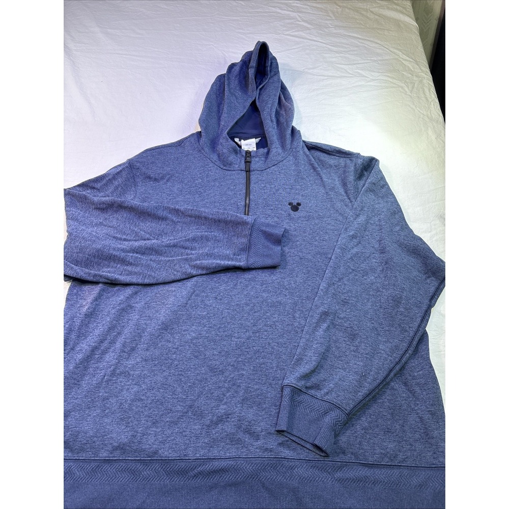 Disney Nike Mickey Mouse Half Zip Blue Size XXL